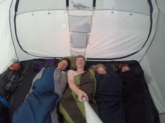 However we got up and climbed a mountain that morning!